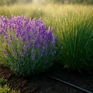 After — zoned irrigation, consistent health through the season